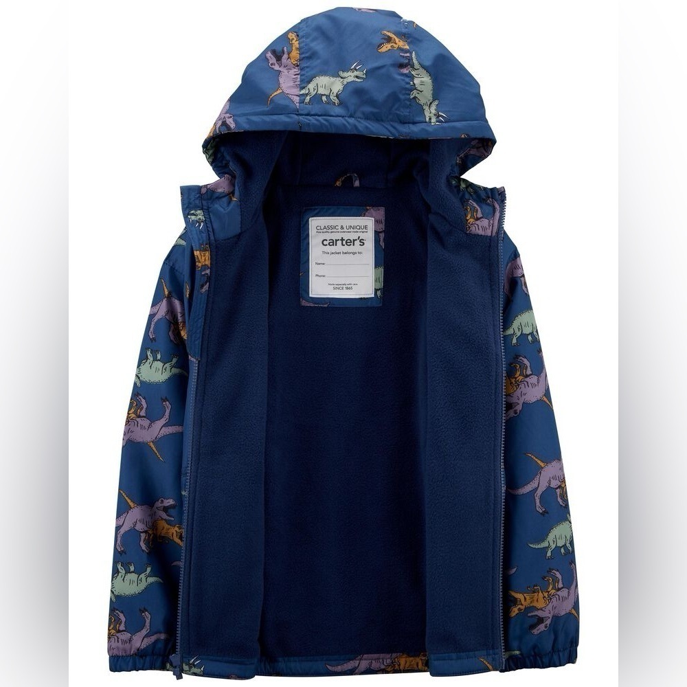 Carter’s fleece lined dinosaur jacket - Picture 2 of 5